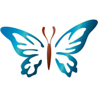 Stencil Litoarte 10x10 STX-080 Borboletas - Palácio da Arte