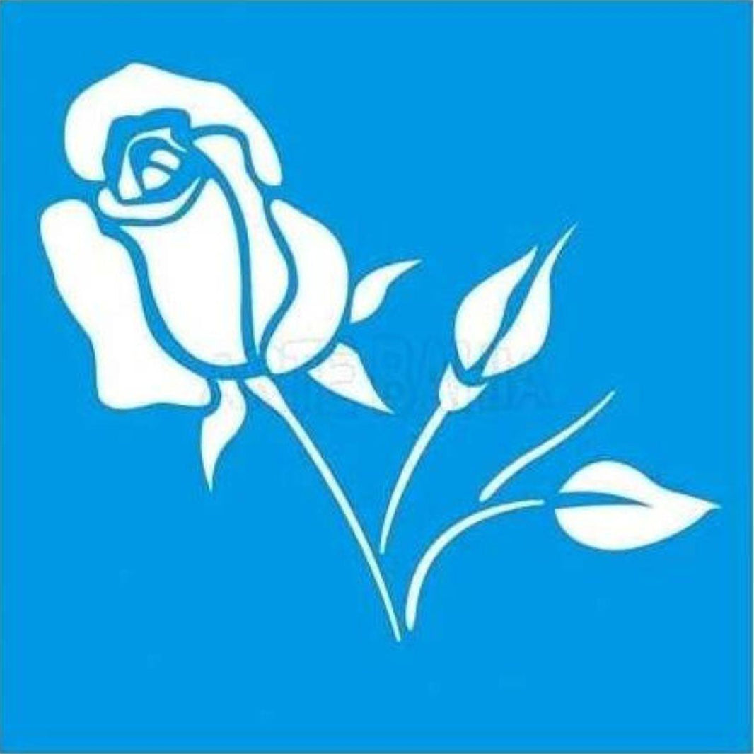 Stencil Litoarte 10x10 STX-105 Flor - Palácio da Arte