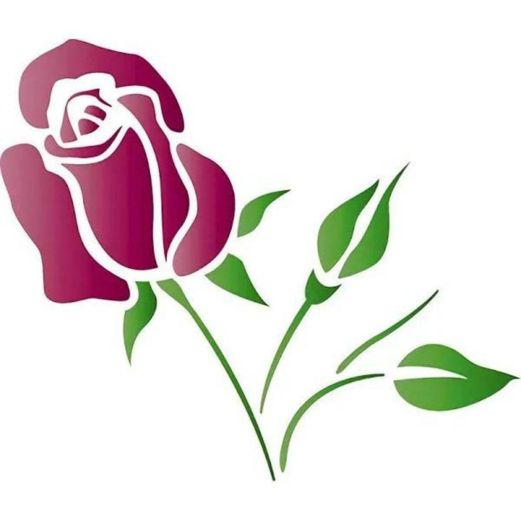 Stencil Litoarte 10x10 STX-105 Flor - Palácio da Arte