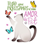 Stencil Litoarte 17x21 STM-768 Gato - Palácio da Arte