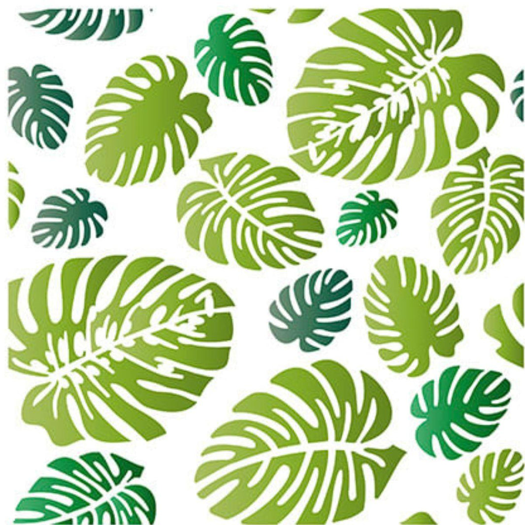 Stencil Litoarte 20x20 STXX-064 Estampa Costela de Adão - Palácio da Arte