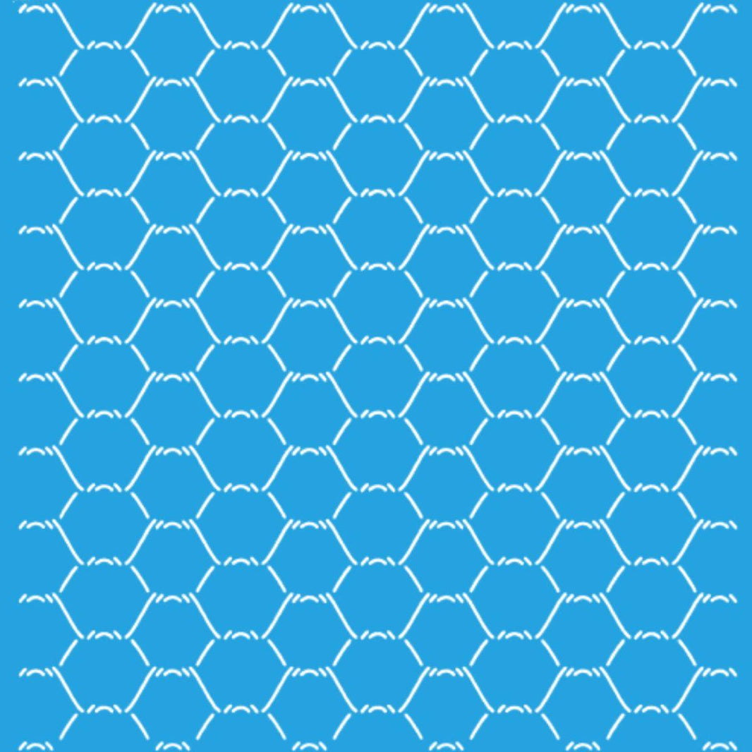 Stencil Litoarte 20x20 STXX-223 Tela Galinheiro - Palácio da Arte