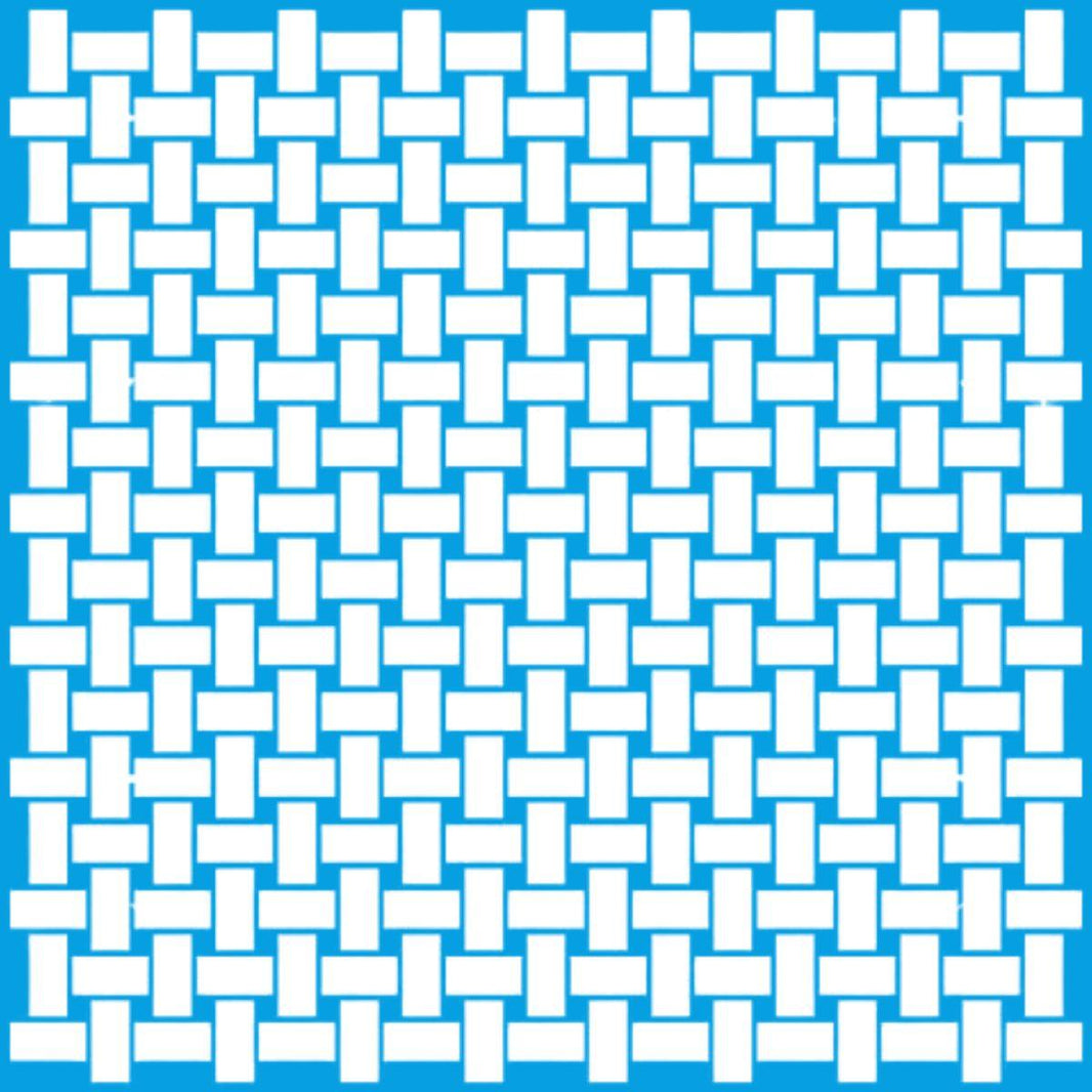 Stencil Litoarte 20x20 STXX-227 Cestaria I - Palácio da Arte