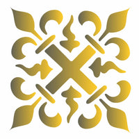 Stencil OPA 10x10 0136 Brasão - Palácio da Arte