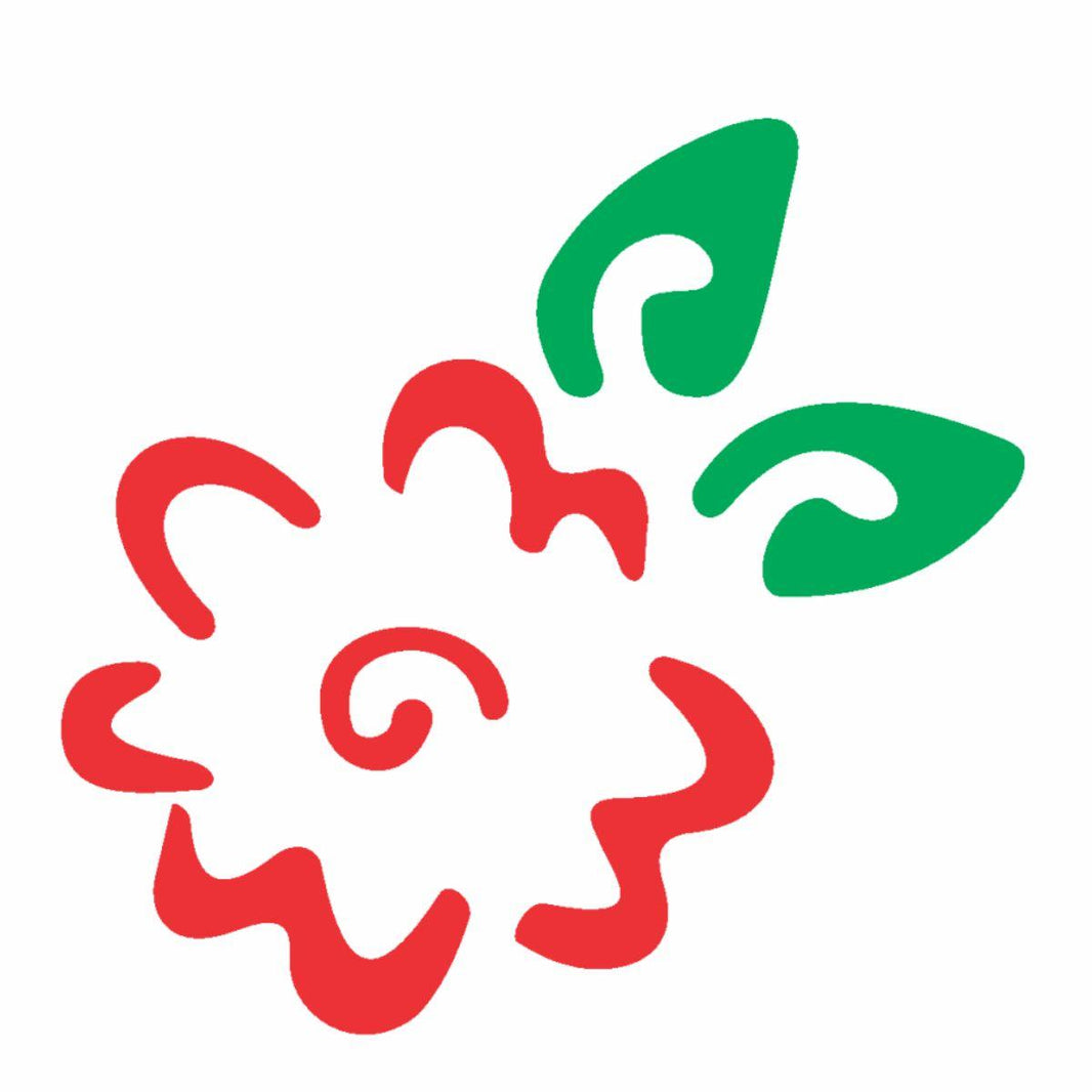 Stencil OPA 10x10 0147 Flor Estilizada - Palácio da Arte