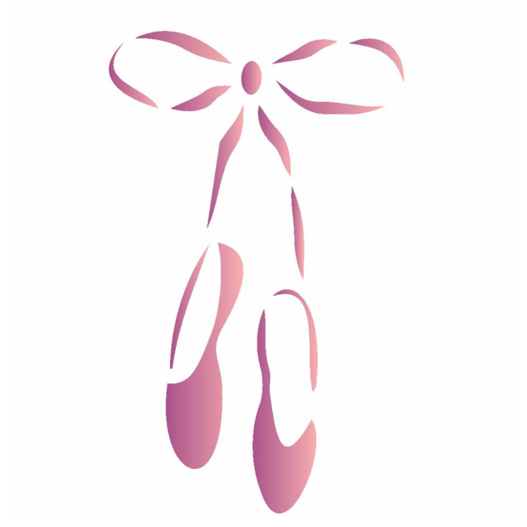 Stencil OPA 10x10 0216 Laço Sapatilha II - Palácio da Arte