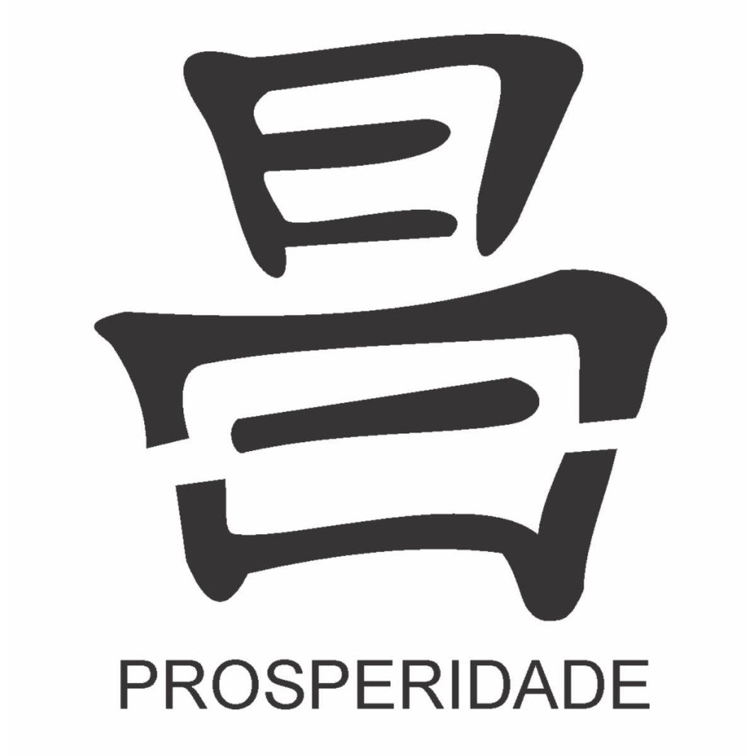 Stencil OPA 10x10 0223 Ideograma Prosperidade - Palácio da Arte