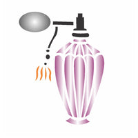 Stencil OPA 10x10 0291 Perfume - Palácio da Arte