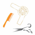 Stencil OPA 10x10 0457 Acessórios para Cabelo - Palácio da Arte