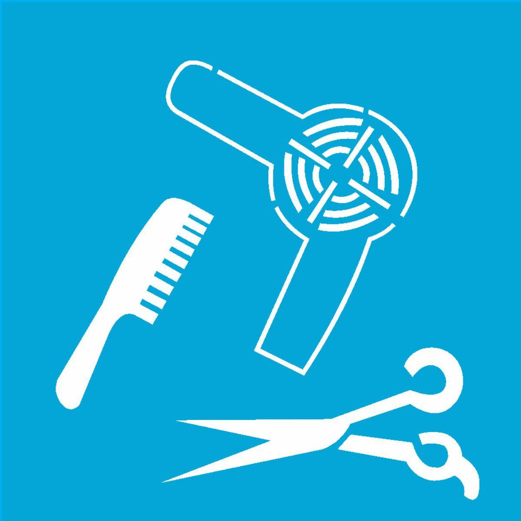Stencil OPA 10x10 0457 Acessórios para Cabelo - Palácio da Arte