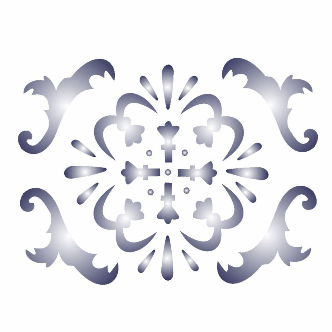 Stencil OPA 10x10 0459 Brasão III - Palácio da Arte