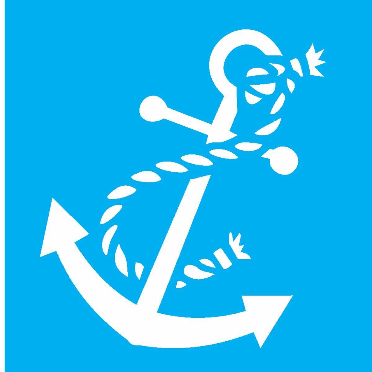 Stencil OPA 10x10 1707 Âncora - Palácio da Arte