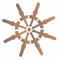 Stencil OPA 10x10 1714 Manchê - Palácio da Arte