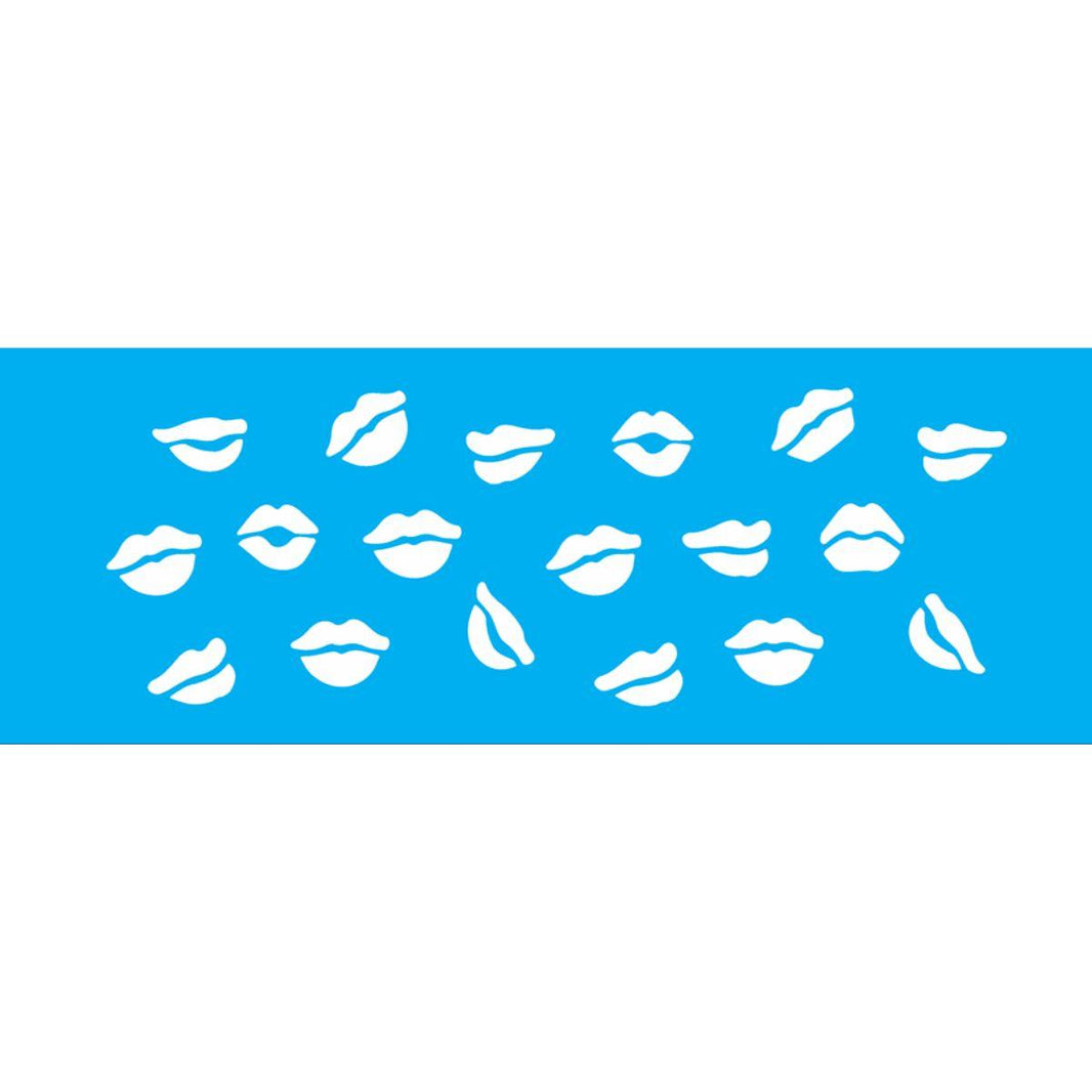 Stencil OPA 10x30 0002 Beijos - Palácio da Arte