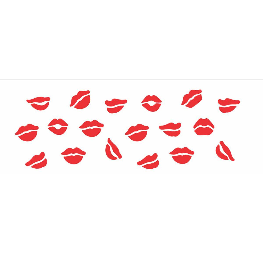 Stencil OPA 10x30 0002 Beijos - Palácio da Arte