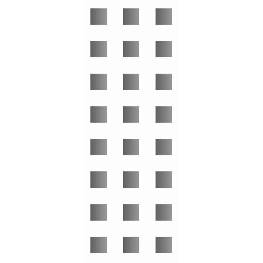 Stencil OPA 10x30 0281 Quadrado Alinhados Médio - Palácio da Arte