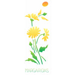Stencil OPA 10x30 1727 Margaridas - Palácio da Arte