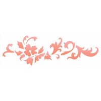 Stencil OPA 10x30 1846 Arabesco Floral II - Palácio da Arte