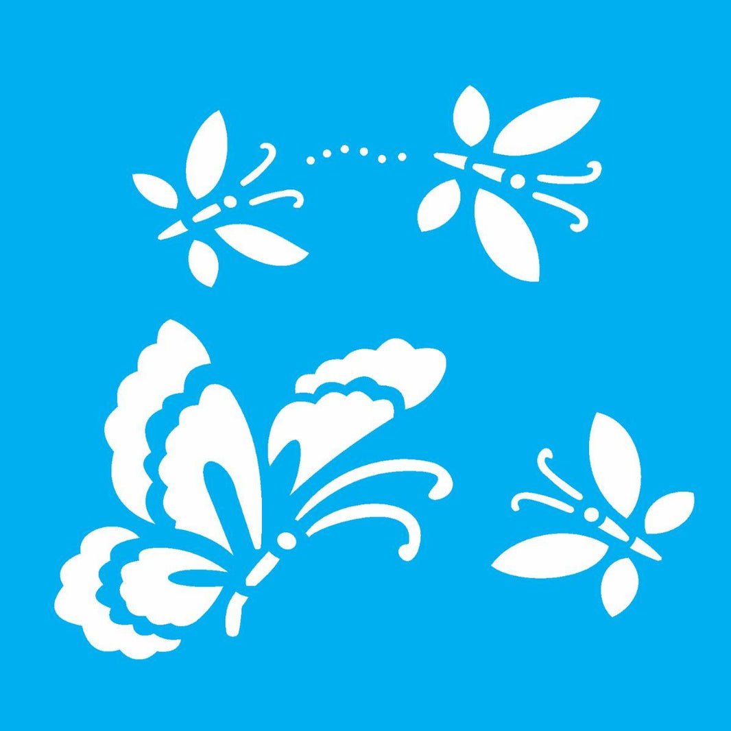 Stencil OPA 14x14 0990 Insetos - Palácio da Arte