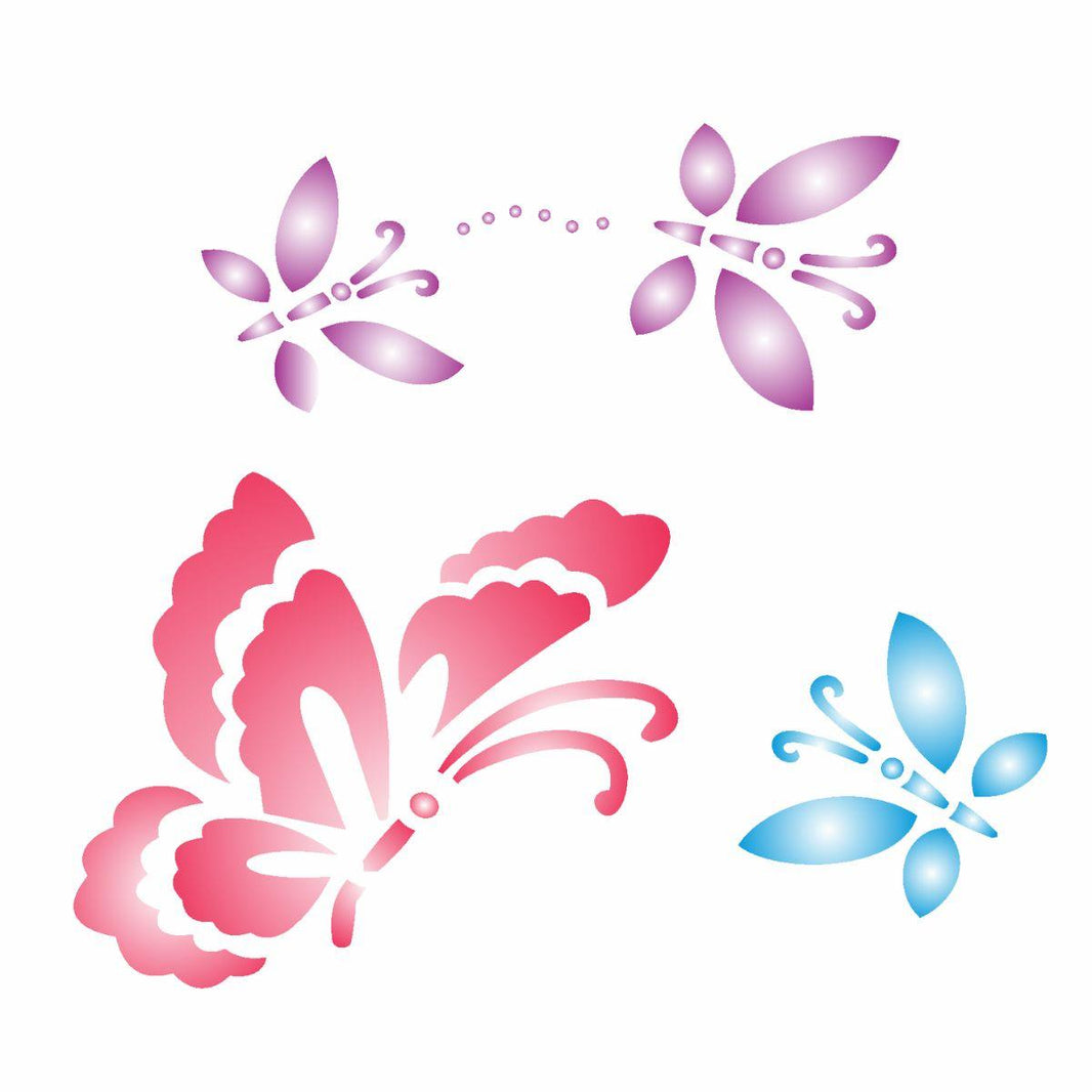 Stencil OPA 14x14 0990 Insetos - Palácio da Arte