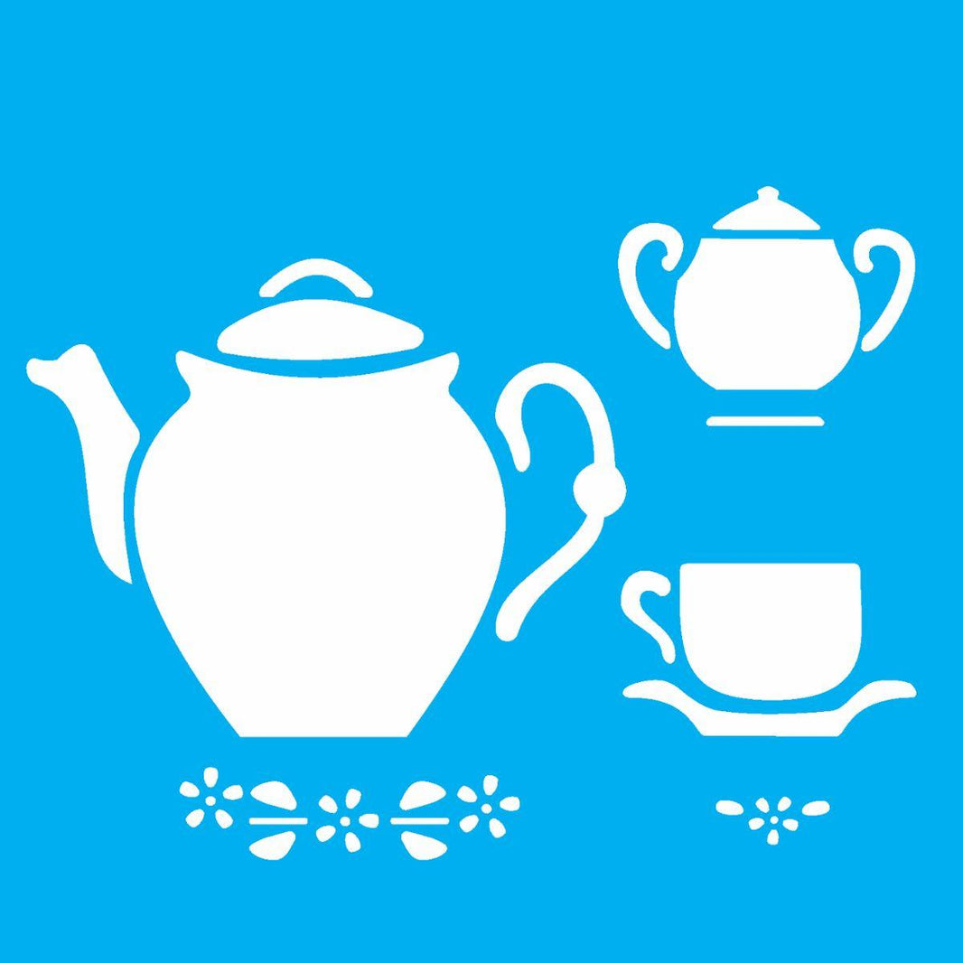 Stencil OPA 14x14 1030 Kit Chá - Palácio da Arte