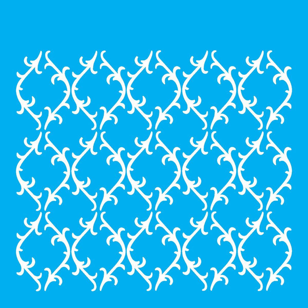 Stencil OPA 14x14 1140 Micro Folhagem - Palácio da Arte
