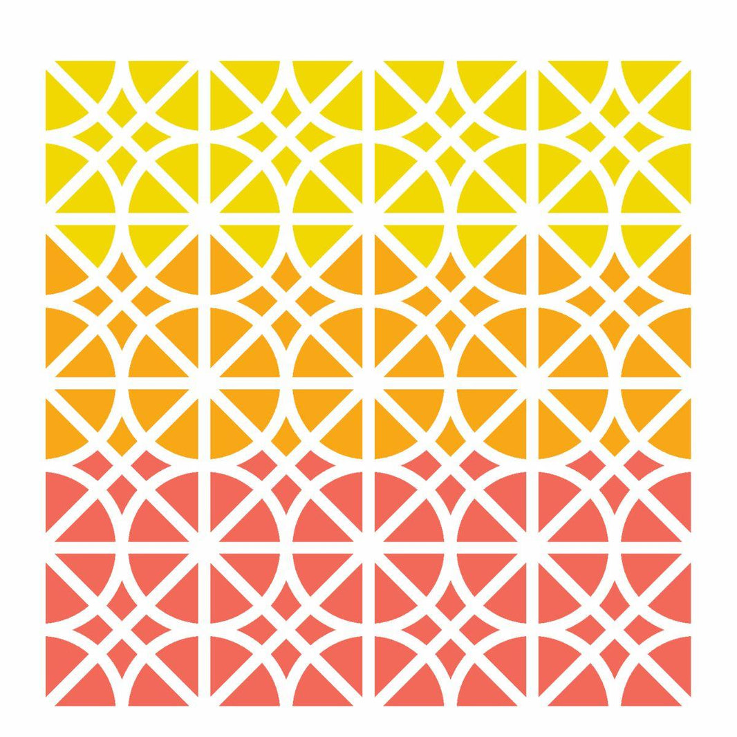 Stencil OPA 14x14 2335 Estamparia Vitral - Palácio da Arte