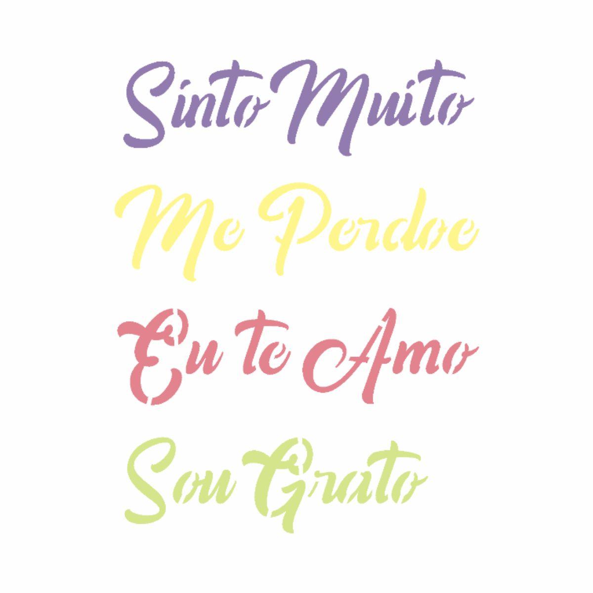 Stencil OPA 14x14 2896 Frase Ho'oponopono I – Palácio da Arte, image size:1200x1200