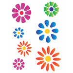 Stencil OPA 15x20 0298 Flores Diversas - Palácio da Arte