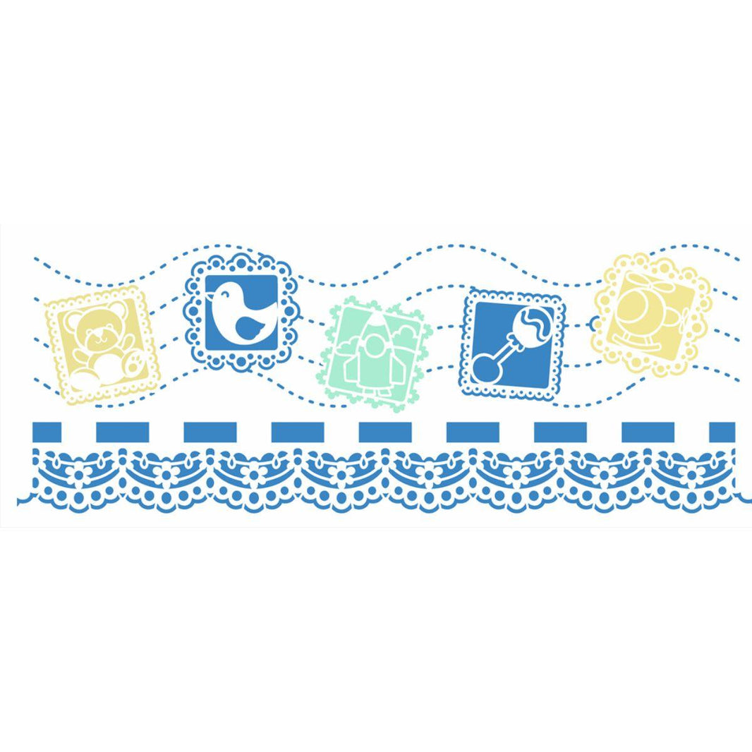Stencil OPA 17x42 2949 Infantil Renda Brinquedos - Palácio da Arte