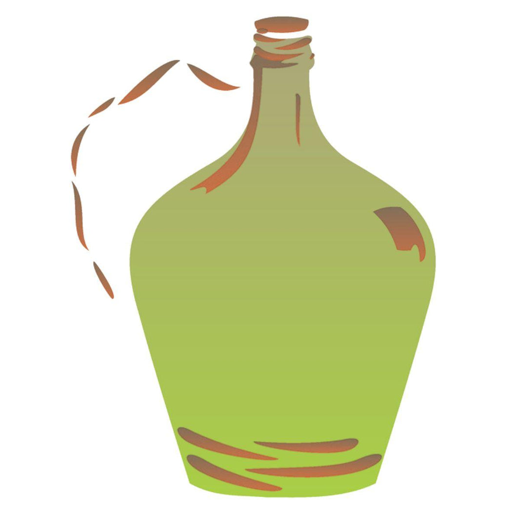 Stencil OPA 20x25 2067 Garrafão - Palácio da Arte