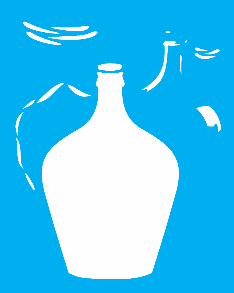 Stencil OPA 20x25 2067 Garrafão - Palácio da Arte