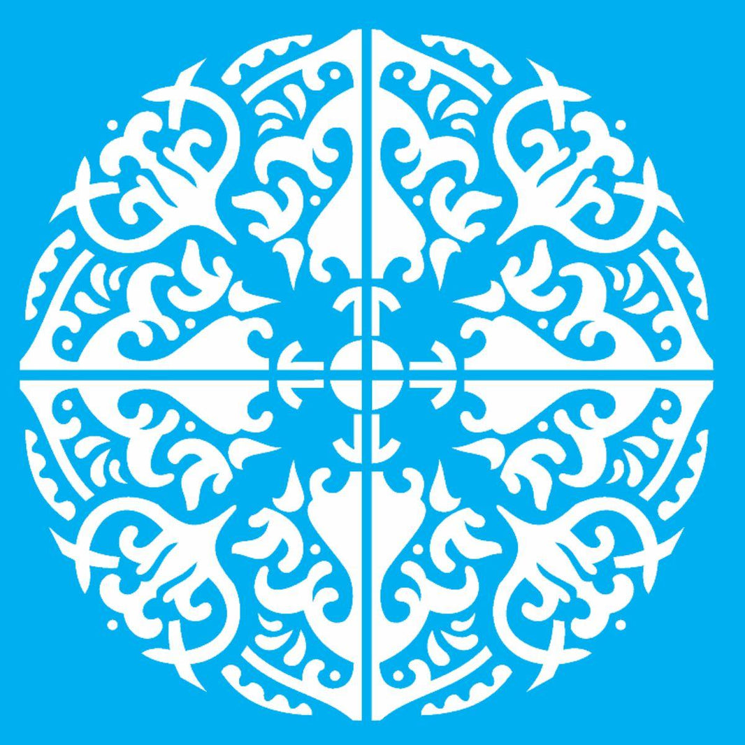 Stencil OPA 20x25 2285 Mandala III Camada II - Palácio da Arte