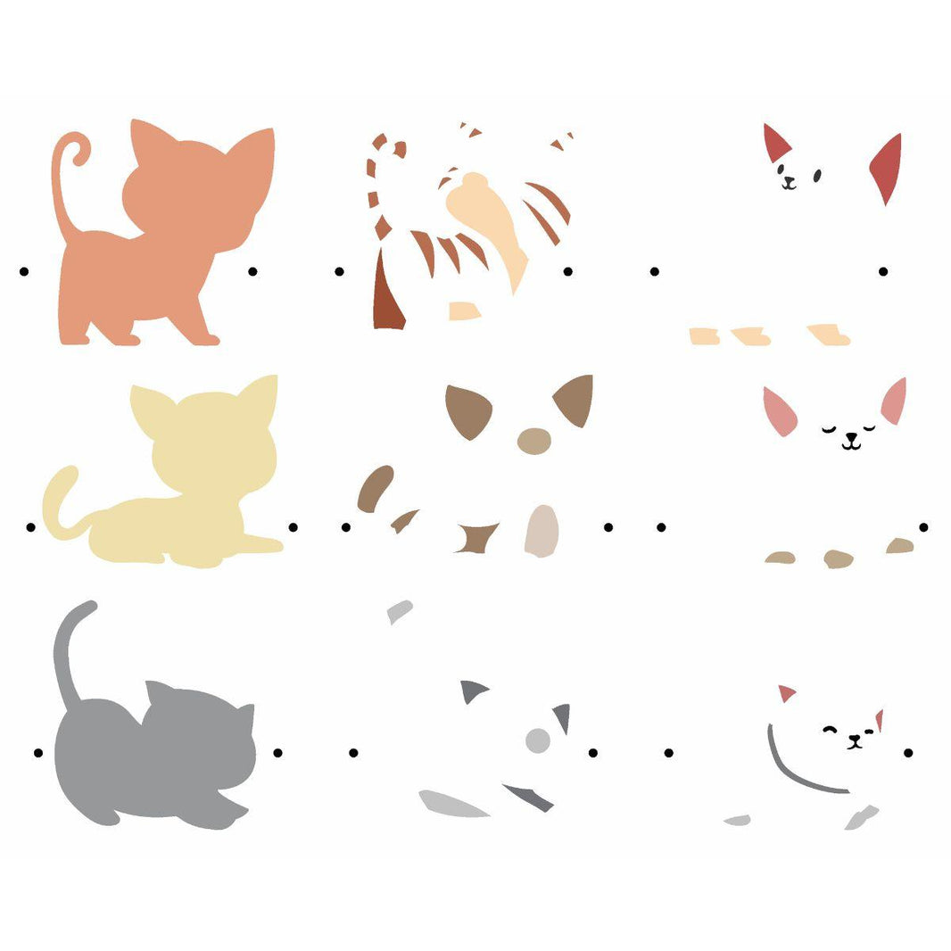 Stencil OPA 20x25 3025 Pet Gatinhos Fofos - Palácio da Arte