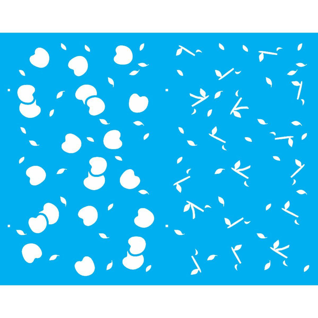 Stencil OPA 20x25 3170 Estamparia Frutas Cerejas - Palácio da Arte