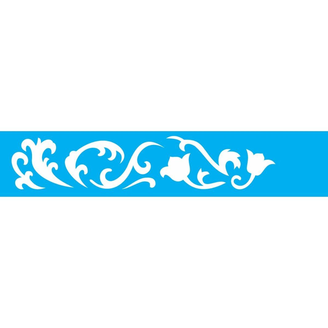 Stencil OPA 6x30 1826 Arabesco Tulipa - Palácio da Arte