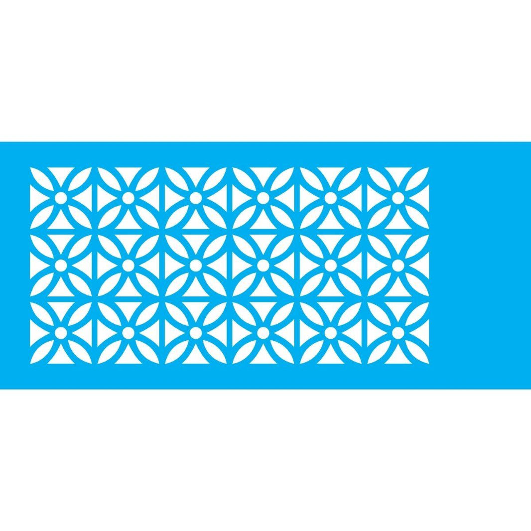 Stencil OPA 7x15 1953 Estampa Azulejo - Palácio da Arte