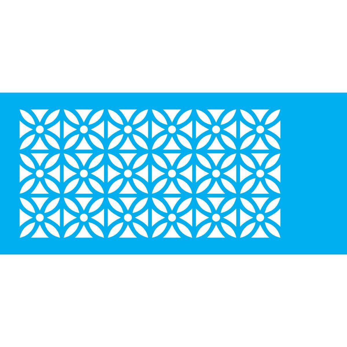 Stencil OPA 7x15 1953 Estampa Azulejo - Palácio da Arte