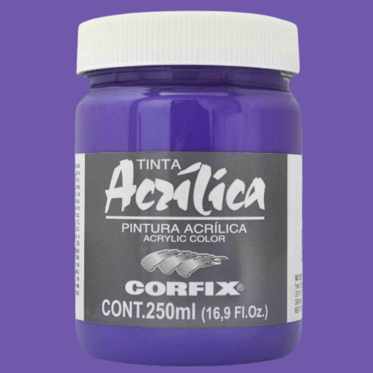 Tinta Acrílica Corfix 250ml Grupo I - Palácio da Arte