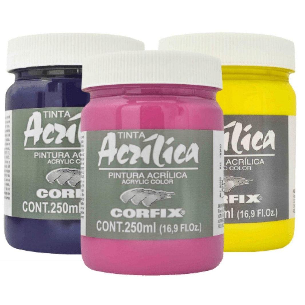 Tinta Acrílica Corfix 250ml Grupo II - Palácio da Arte