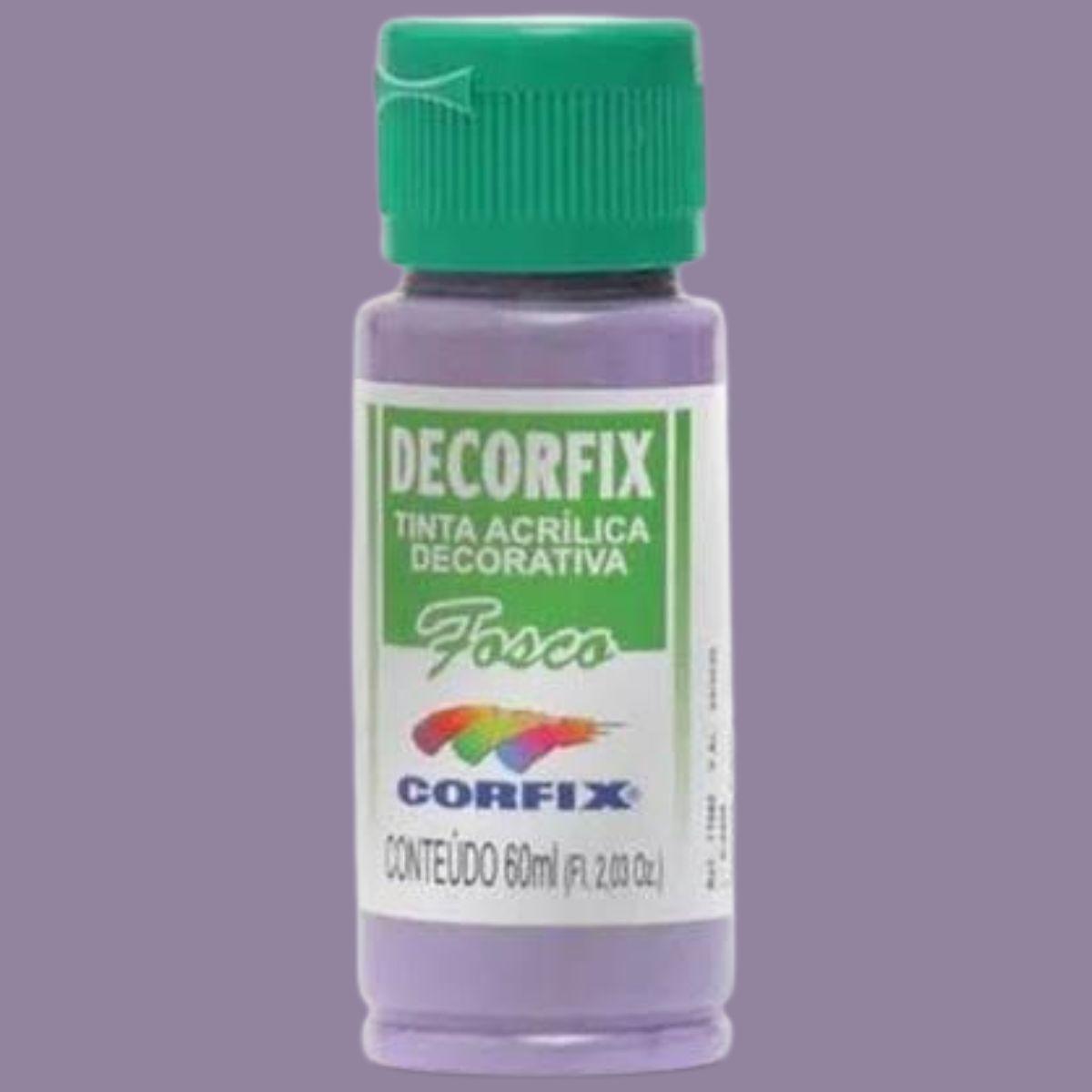Tinta Acrílica Decorfix Corfix 60ml Fosca - Palácio da Arte