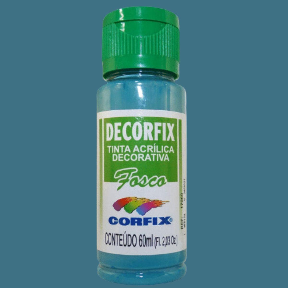 Tinta Acrílica Decorfix Corfix 60ml Fosca - Palácio da Arte