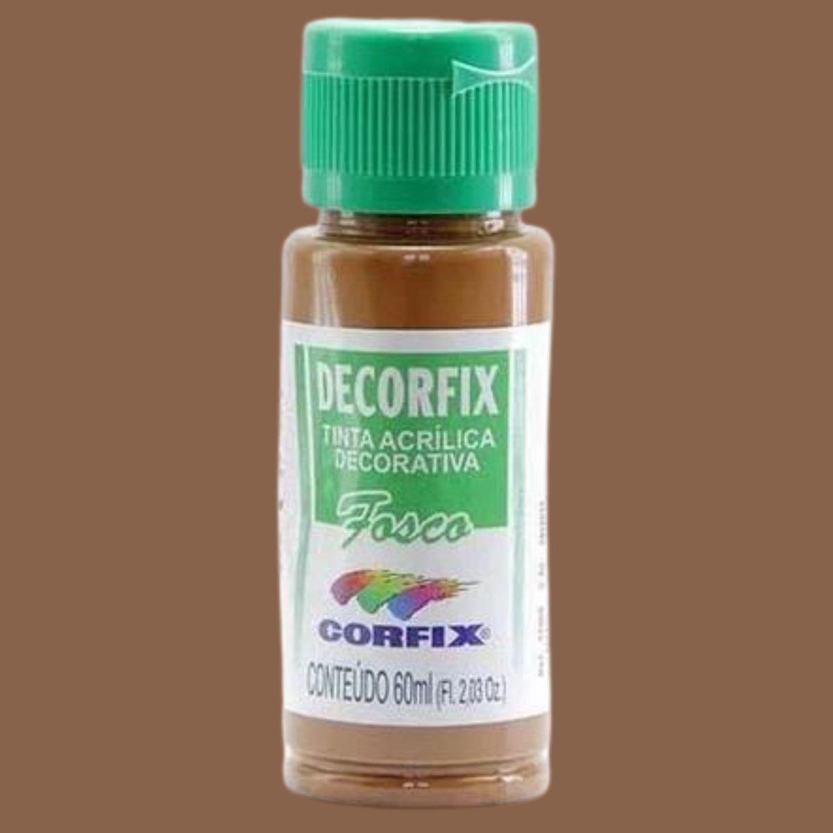 Tinta Acrílica Decorfix Corfix 60ml Fosca - Palácio da Arte