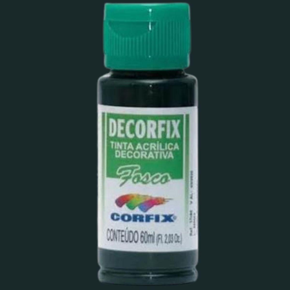 Tinta Acrílica Decorfix Corfix 60ml Fosca - Palácio da Arte