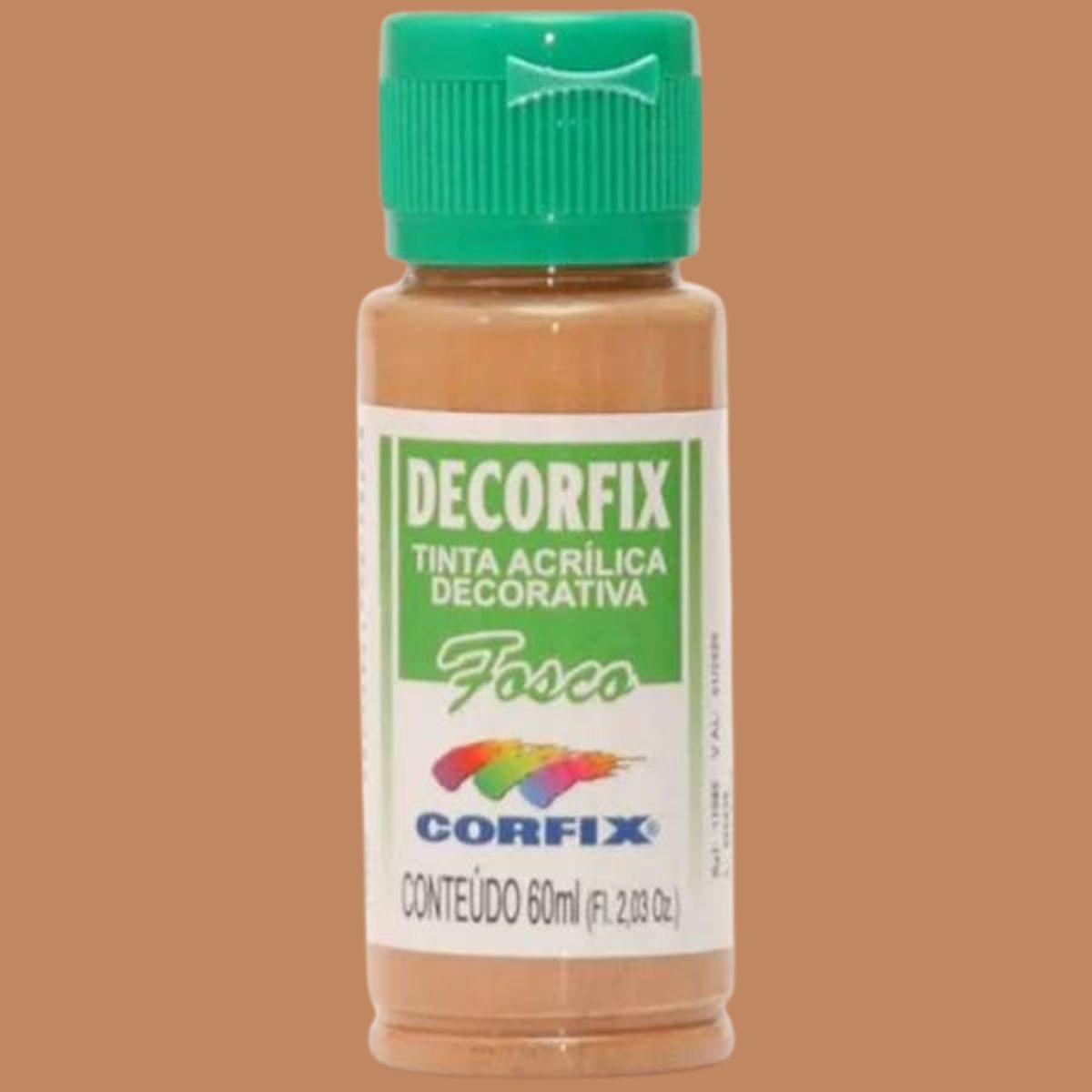 Tinta Acrílica Decorfix Corfix 60ml Fosca - Palácio da Arte