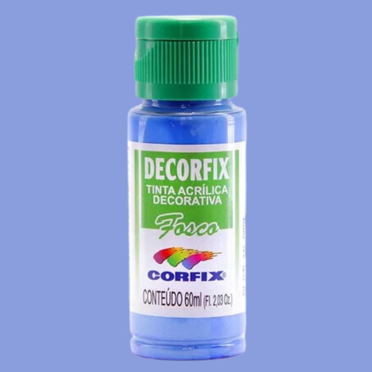 Tinta Acrílica Decorfix Corfix 60ml Fosca - Palácio da Arte