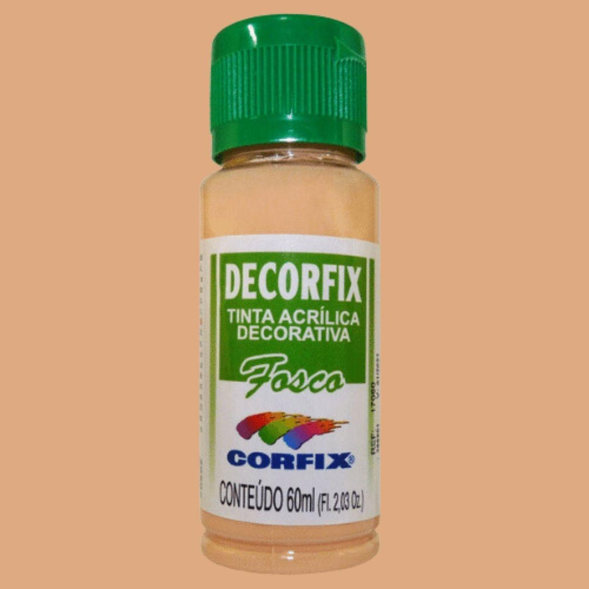 Tinta Acrílica Decorfix Corfix 60ml Fosca - Palácio da Arte