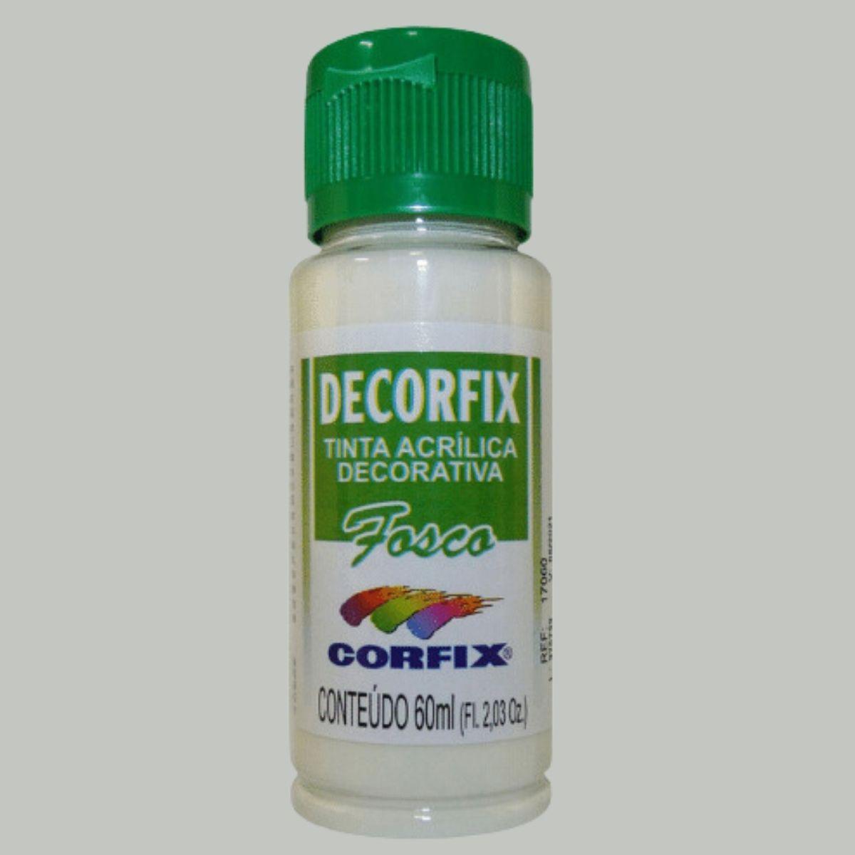 Tinta Acrílica Decorfix Corfix 60ml Fosca - Palácio da Arte