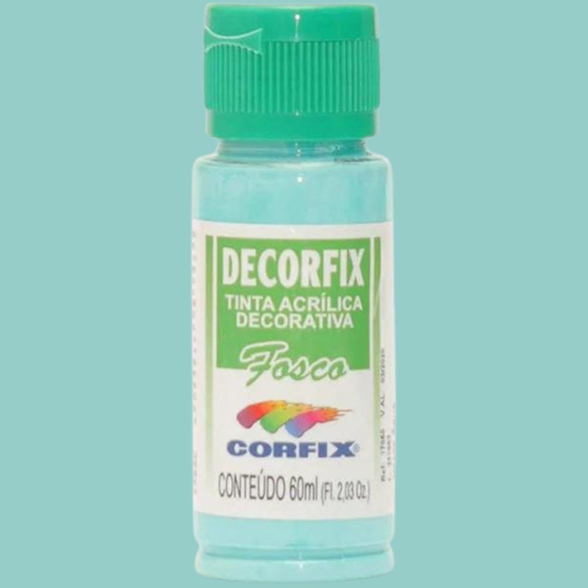 Tinta Acrílica Decorfix Corfix 60ml Fosca - Palácio da Arte