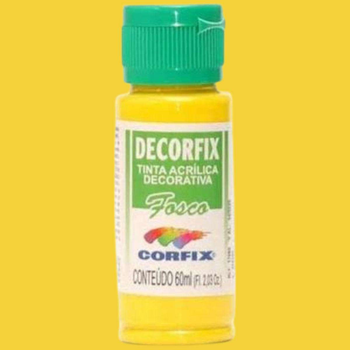 Tinta Acrílica Decorfix Corfix 60ml Fosca - Palácio da Arte
